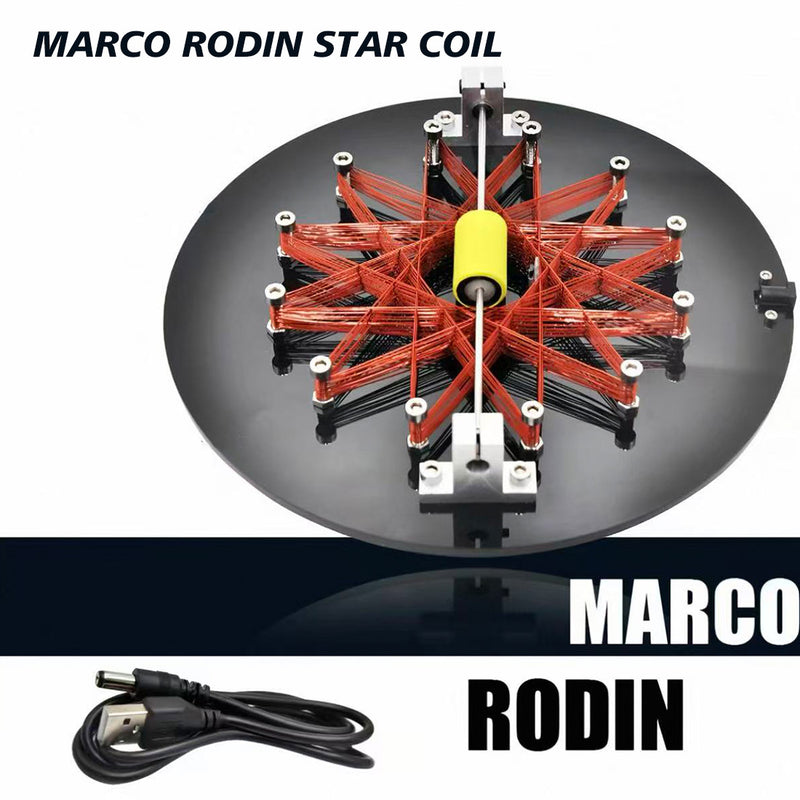 Rodin Star Brushless Electromagnetic Coil Motor Model with Hall Sensor,USB Powered STEM Display