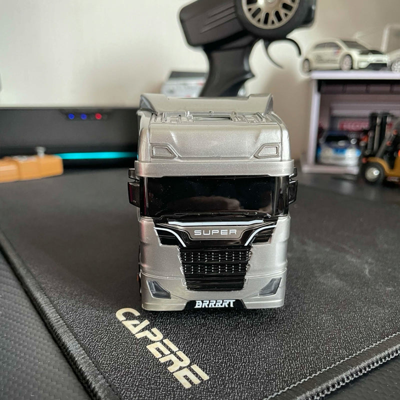 1/43 scale 2.4g full proportional rc semi-truck with opening doors