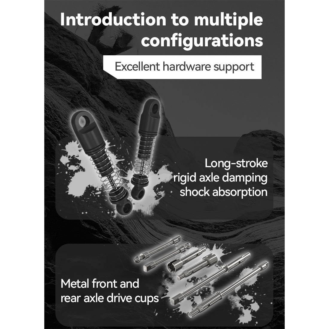 1/24 scale 2.4g full-time 4wd full-proportional rc off-road car rtr version miniature model gifts