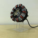 tony mk1 arc reactor model assembly kit with usb power cable & light