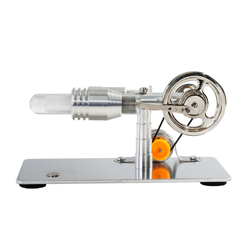 t-type single cylinder stirling engine model