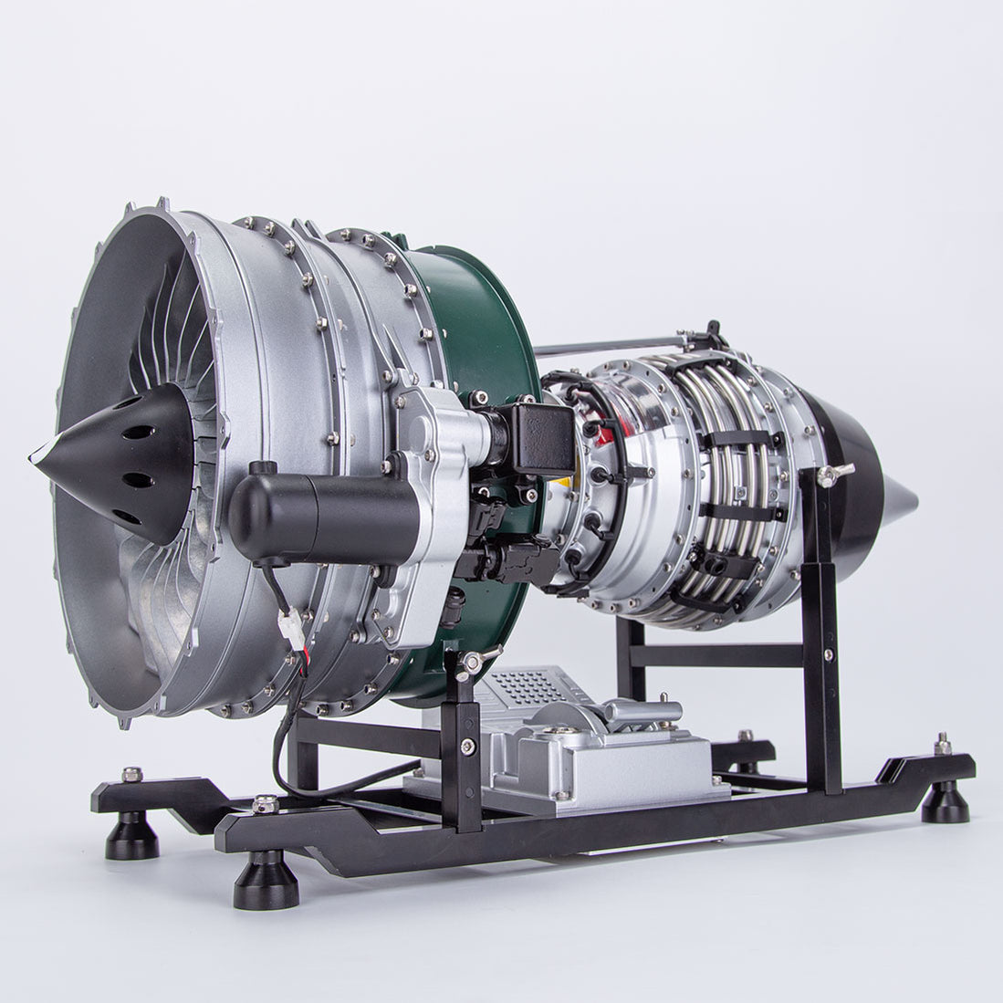Plane Modelling Engine TECHING 1/10 Full Metal Working Turbofan Engine Model - Build Your Own ...