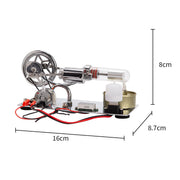 ENJOMOR γ-Type Hot Air Stirling Engine Model Kit