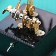 Mechanical 3D DIY Dynamic Butterfly Metal Model Building Kits with Music Box - EngineDIY