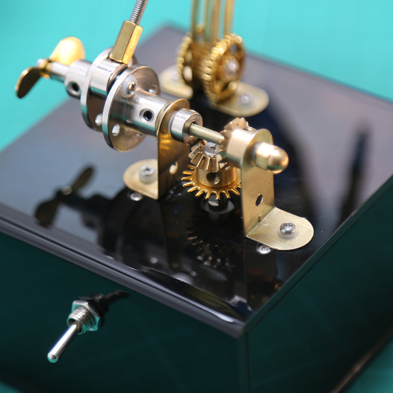 Mechanical 3D DIY Dynamic Butterfly Metal Model Building Kits with Music Box - EngineDIY
