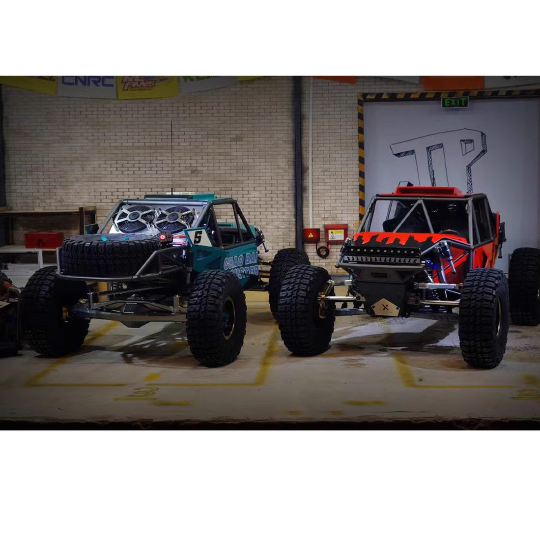 Capo U4 CD1582X Queen 1/8 Scale RC Off-Road Crawler Vehicle Model Kit ...