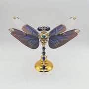 3D Metal Steampunk Insect Assembly Model Kit with Magnetic Display Base - EngineDIY