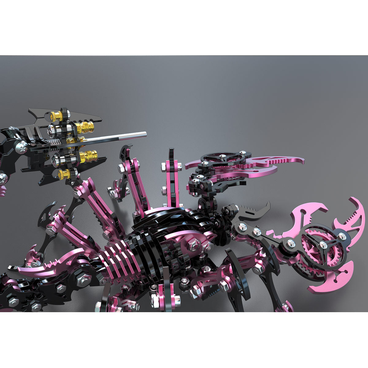 3D Metal Steampunk Mechanical Scorpion Model Kit
