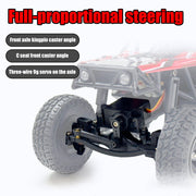 1/18 scale 2.4g 3ch 4wd tube chassis off-road rc car model with flip-up headlights