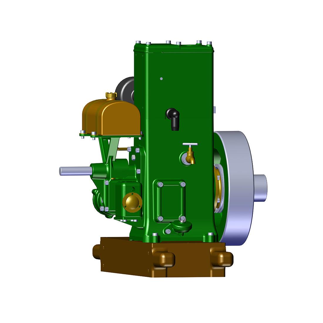 RETROL & OKMO D Type Stationary Miniature Gasoline Internal Combustion Engine Model Centennial Anniversary Edition