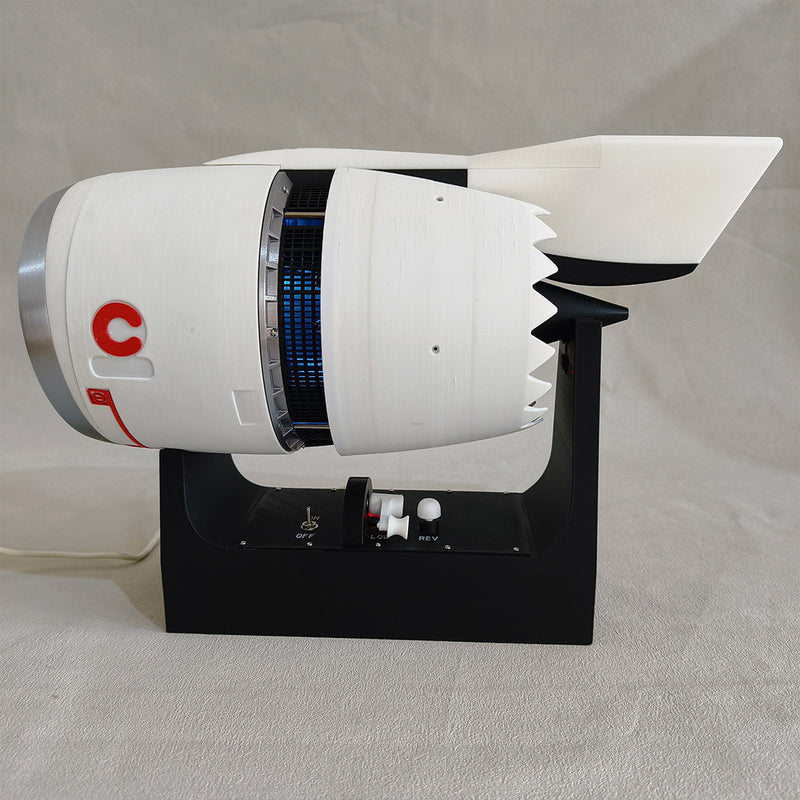 3D Printed TR900 Turbofan Engine Model that Works-Functional Rotating Aircraft Engine