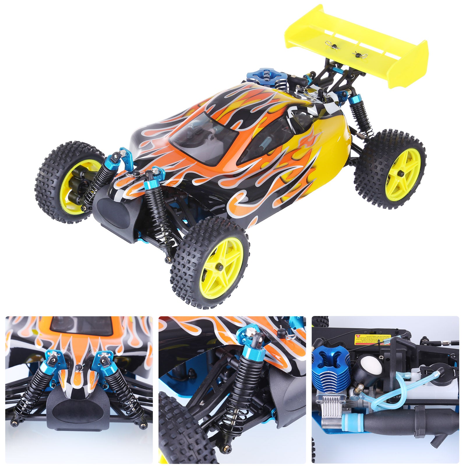 HSP 94166 RC Car 1/10 Nitro Gas Powered RC Truck Vehicle