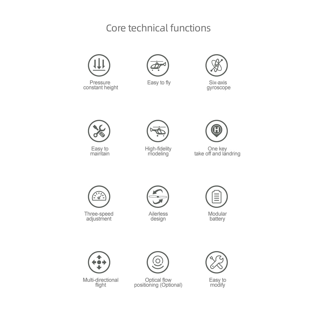 rc era a61 1/52 scale airwolf 2.4g 4ch single rotor flybarless mini rc helicopter model with optical flow altitude hold rtf