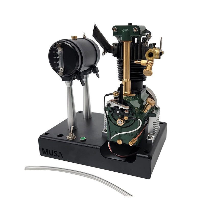 MUSA Engine FV1A KW-OHV 7cc Vertical Single Cylinder 4 Stroke Air Cooled Gasoline Engine IC Engine - EngineDIY