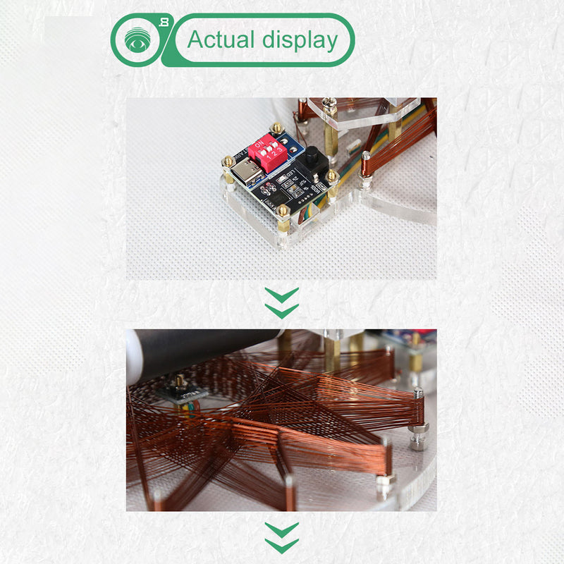 star coil brushless motor hall sensor stem demonstration model kit