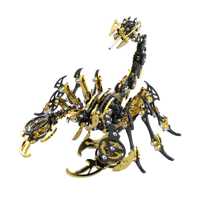 3D Puzzle DIY Model Kit Detachable Jigsaw Scorpion Metal Games - enginediy