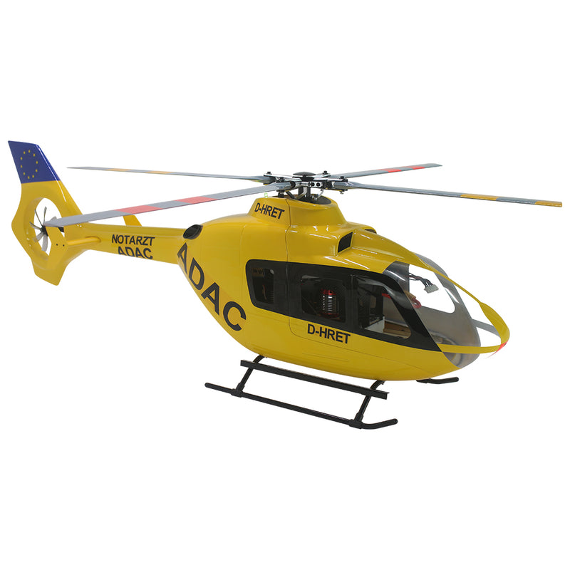 FLISHRC FL500 EC135 500-Class 2.4GHz 6CH Scale RC Helicopter – L7 Flight Controller & 4-Mode GPS Precision Positioning (RTF) - EngineDIY