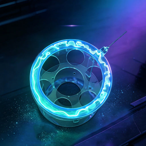 plasma ring ion glow lamp, high voltage flowing arc desktop gaming ambient light