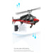 rc era a61 1/52 scale airwolf 2.4g 4ch single rotor flybarless mini rc helicopter model with optical flow altitude hold rtf