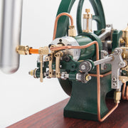 RETROL 16cc 4-Stroke Horizontal Water-Cooled Working Diesel Stationary Engine Model - EngineDIY