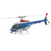 rc era c138pro 1/33 scale bell 206 2.4g 6ch flybarless single-rotor rc helicopter model with one-touch inverted flight (rtf version/police livery)