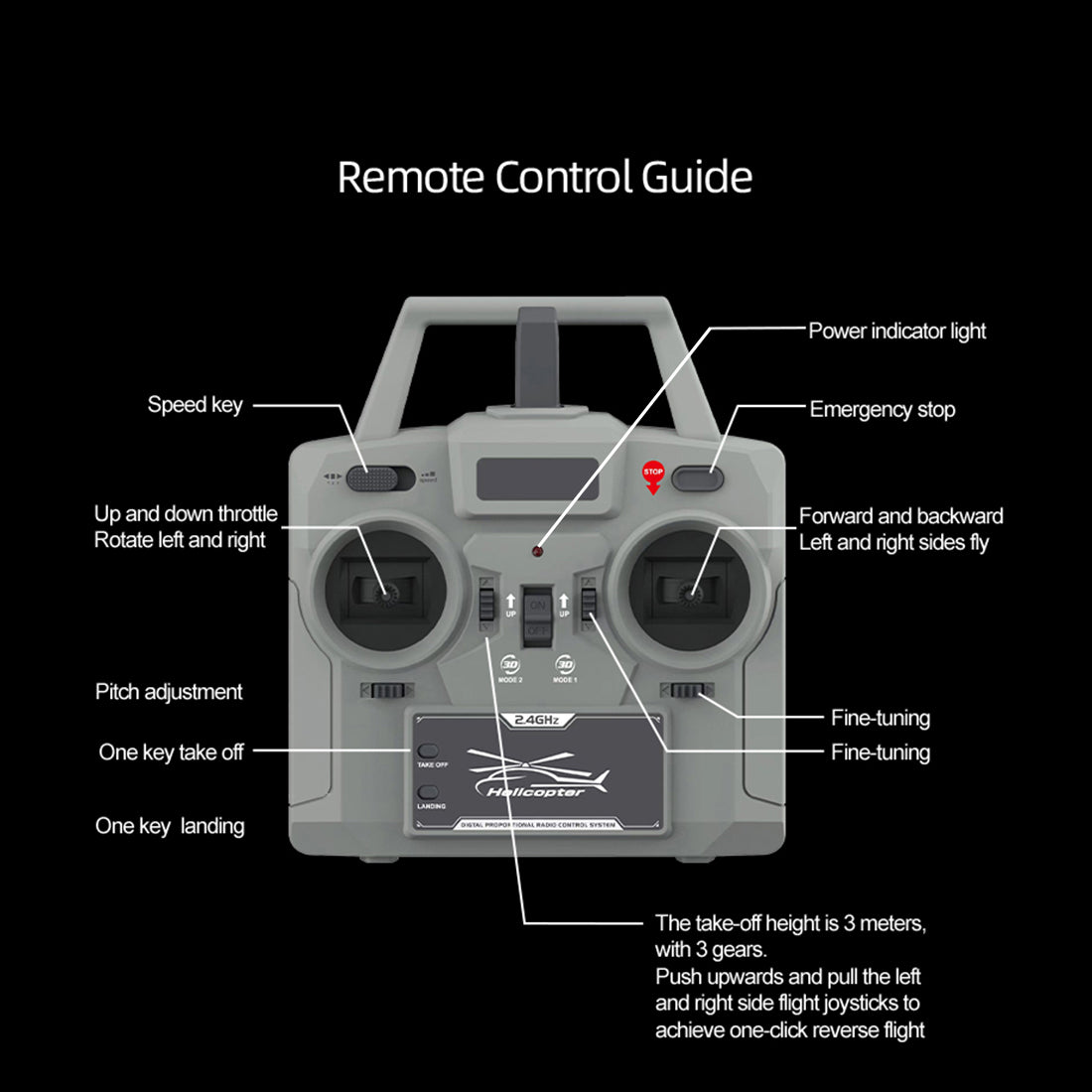 rc era c180 1/25 scale 2.4g 6ch single rotor flybarless rc helicopter model with barometer, tof lidar altitude hold & optical flow positioning (rtf version)