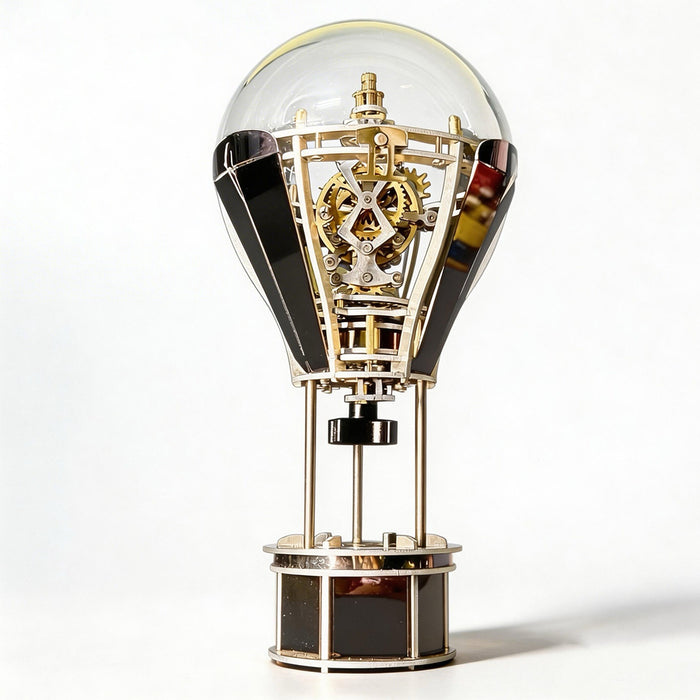 hot air balloon tourbillon mechanical art sculpture