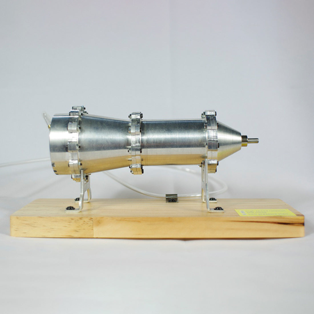 Working Multi-Stage Centrifugal Steam Turbine Model, Alloy External Combustion Engine Demonstration Model for Educational Science Teaching Display - EngineDIY