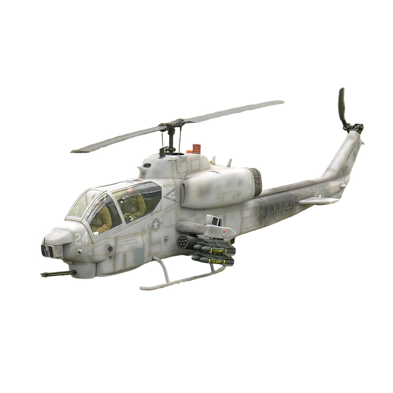roban 700-class ah-1 cobra 2.4ghz 6ch scale rc helicopter with h1 pro flight controller, gps position hold, auto hover & one-key return (rtf version）