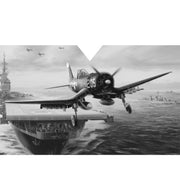 f4u wwii military rc airplane, 2.4g 4ch epp fixed wing scale aircraft, 800mm wingspan with jst connector, no reflex (rtf version)