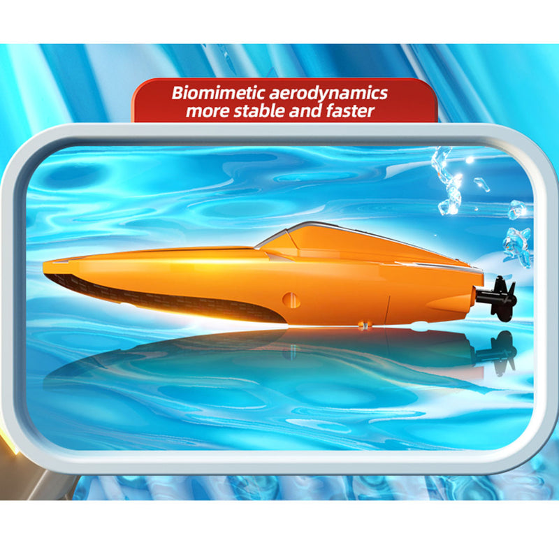 1/43 mini 2.4g dual motor rc speed boat dual speed modes model