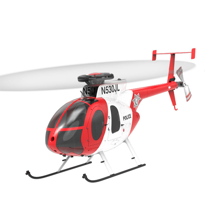 YU XIANG F119S MD500 1/16 Scale 250-Class RC Little Bird Helicopter – Flybarless 2.4G 9CH RTF Model with 6G/3D Flight Modes