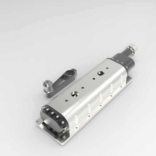 enjomor metal srew-type supercharger for enjomor gs-v12 engine model