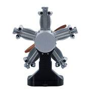 enjomor 3d printed radial 5-cylinder engine model kit that works- build your own radial engine-mechanical diy assembly stem aviation engine