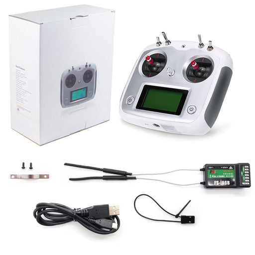 flysky fs-i6s+ia6b 10ch remote controller system-perfect compatibility with flywing airplanes