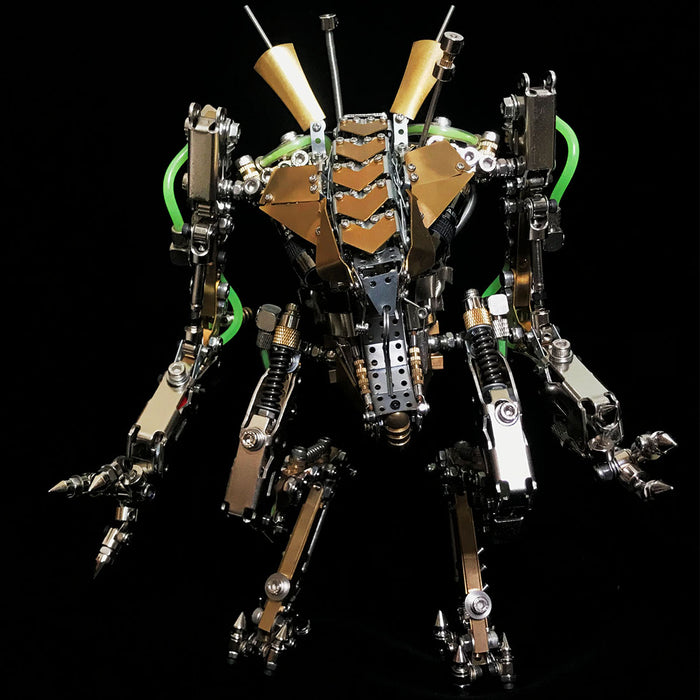 XIA-A 3D Metal DIY Future Mech Model with Articulated Joints & Lights