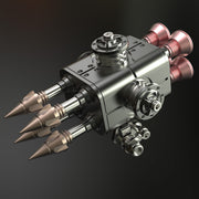 Weapons Accessories for Mechanical War Spider 3D Assembly Model Kit - EngineDIY