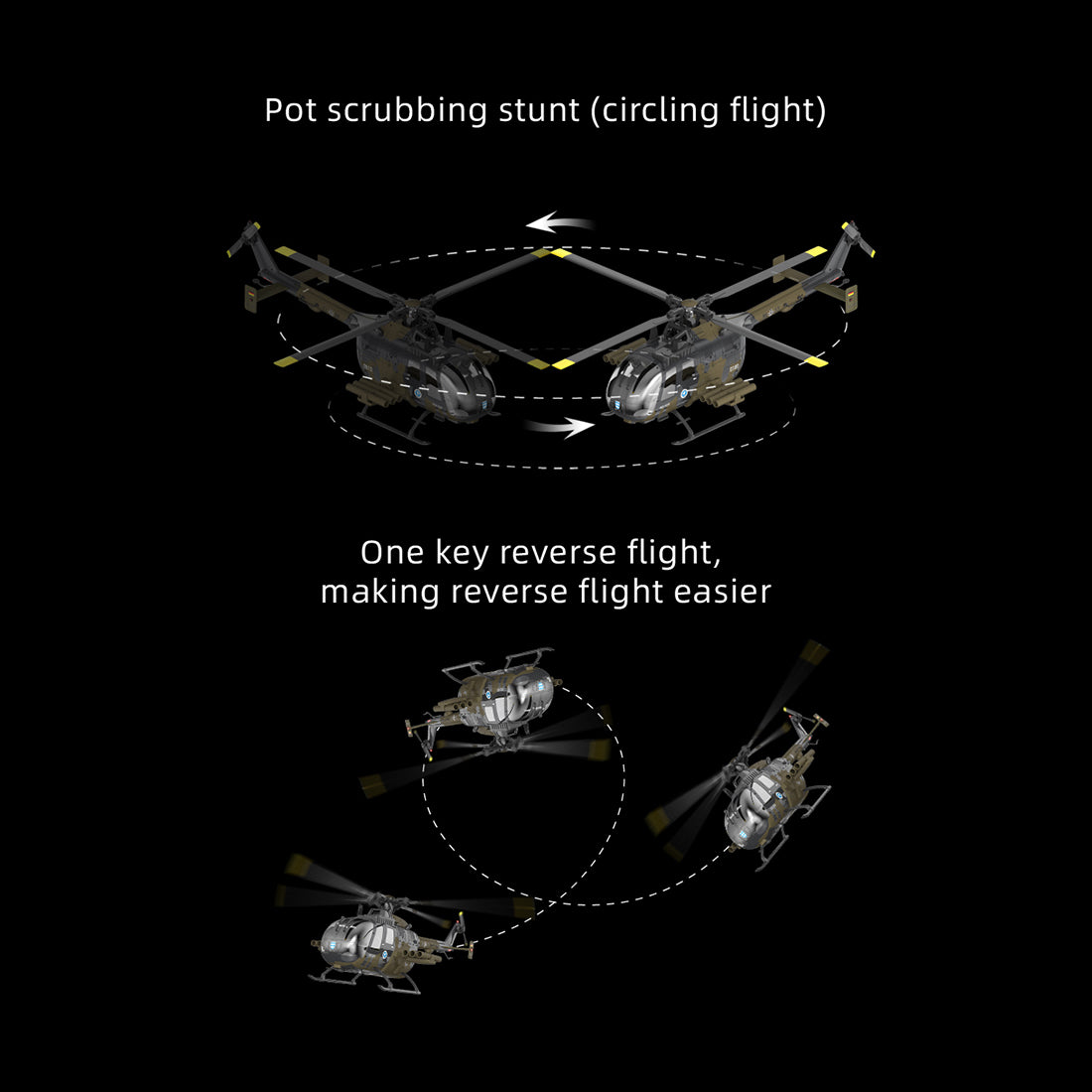 rc era c180 1/25 scale 2.4g 6ch single rotor flybarless rc helicopter model with barometer, tof lidar altitude hold & optical flow positioning (rtf version)