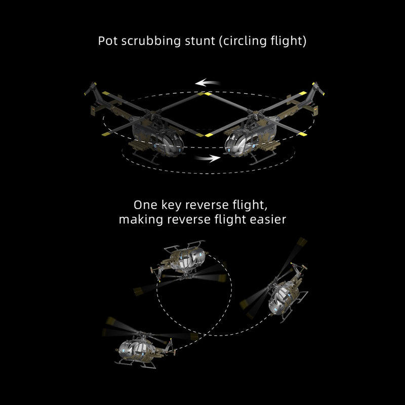 rc era c180 1/25 scale 2.4g 6ch single rotor flybarless rc helicopter model with barometer, tof lidar altitude hold & optical flow positioning (rtf version)