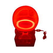 neon gas glow ring reactor plasma sphere – interactive science desk toy