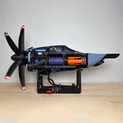 large turboprop engine model -3d printing aircraft (finished model)