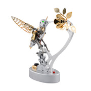 teching mechanical hummingbird model steampunk diy metal assembly kit