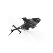 yuxiang f02-v 1/34 scale airwolf rc helicopter 2.4g 6ch 3d/6g flybarless helicopter rtf with lights, brushless motor, gyro stabilization