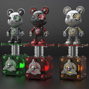 luminous acrylic mechanical display base diy metal stand