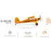 xk a160 j3 3d/6g 2.4g 5ch brushless scale rc airplane model, 650mm wingspan epp fixed wing aircraft with quick release