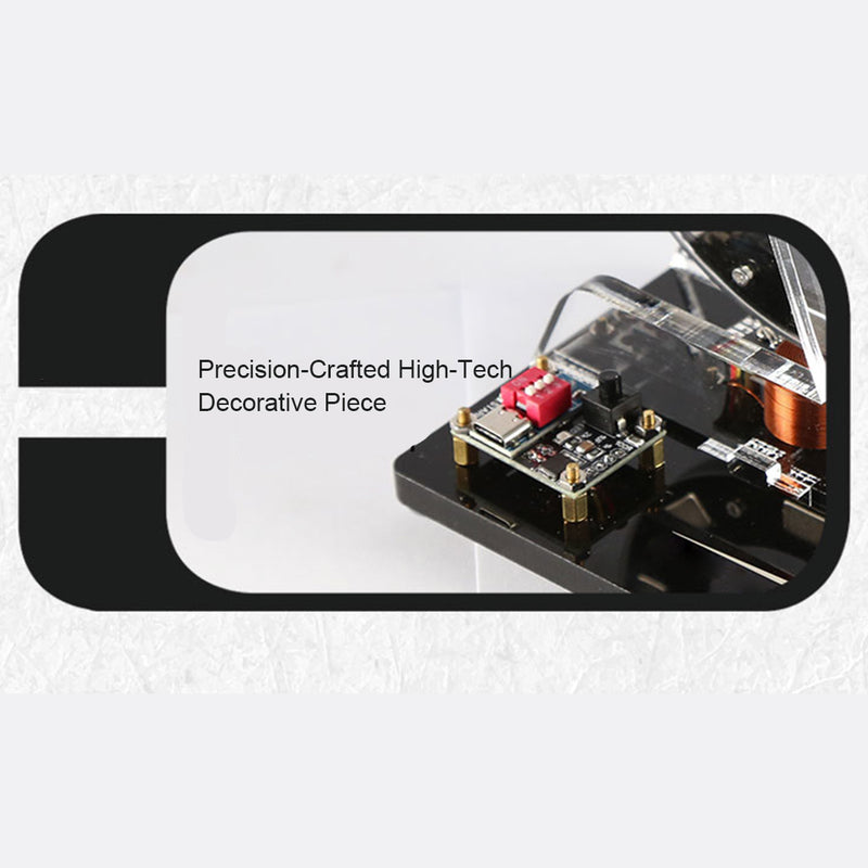 Small Hall Sensor Motor Model - Brushless Ferris Wheel Demonstrator, Bedini Style - Low Power Consumption High Speed Tech Desk Decor - EngineDIY
