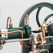 RETROL 16cc 4-Stroke Horizontal Water-Cooled Working Diesel Stationary Engine Model - EngineDIY