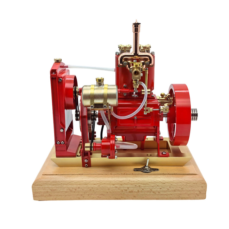 H74 5CC 2-cylinder 4 Stroke Water Cooled Gasoline Engine ICE Model Internal Combustion Engine - EngineDIY