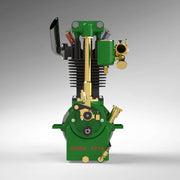ENJOMOR 10cc Flathead Engine Single Cylinder 4 Stroke L Head Sidevalve Engine Water-cooled Gasoline Engine Internal Combustion Engine - EngineDIY