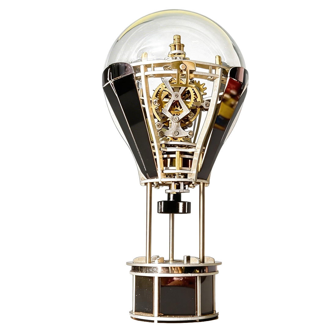 hot air balloon tourbillon mechanical art sculpture